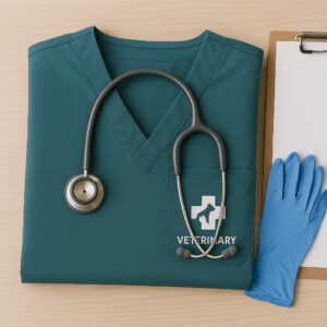 VetWear Pro Scrub Set – Anti-Hair & Anti-Fluid Fabric
